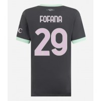 Dámy Fotbalový dres AC Milan Youssouf Fofana #29 2024-25 Třetí Krátký Rukáv